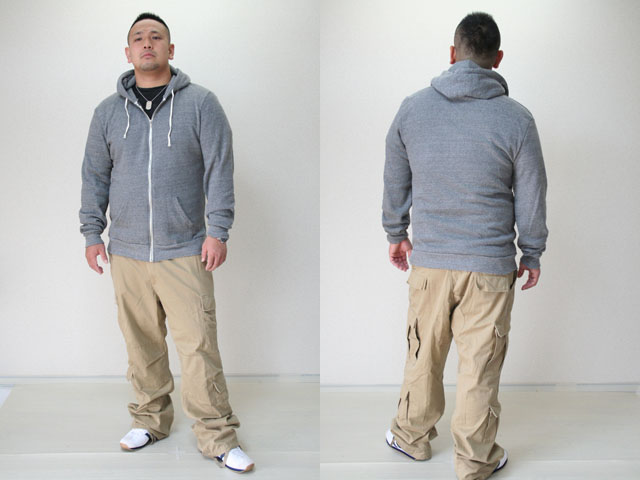 ���륿�ʥƥ��֡��ե�ZIP HOOD�����쥤